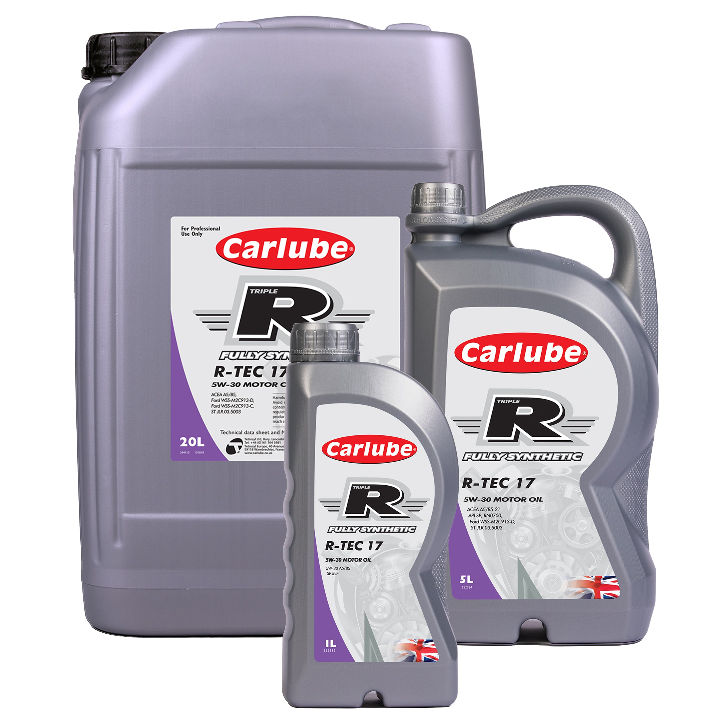 Carlube Triple R 5W-30 全合成機油 R-TEC 17