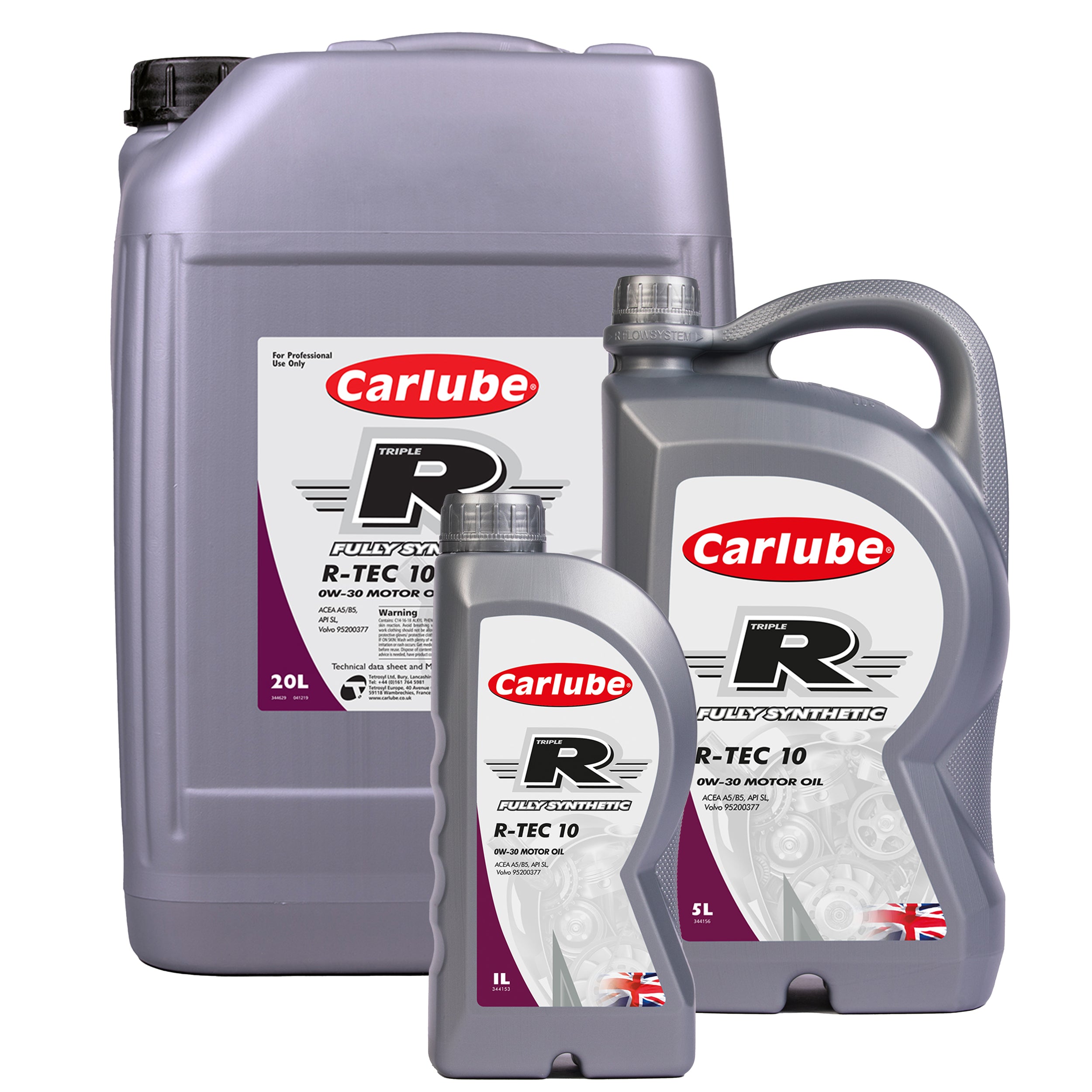 Carlube Triple R 0W-30 全合成機油 R-TEC 10