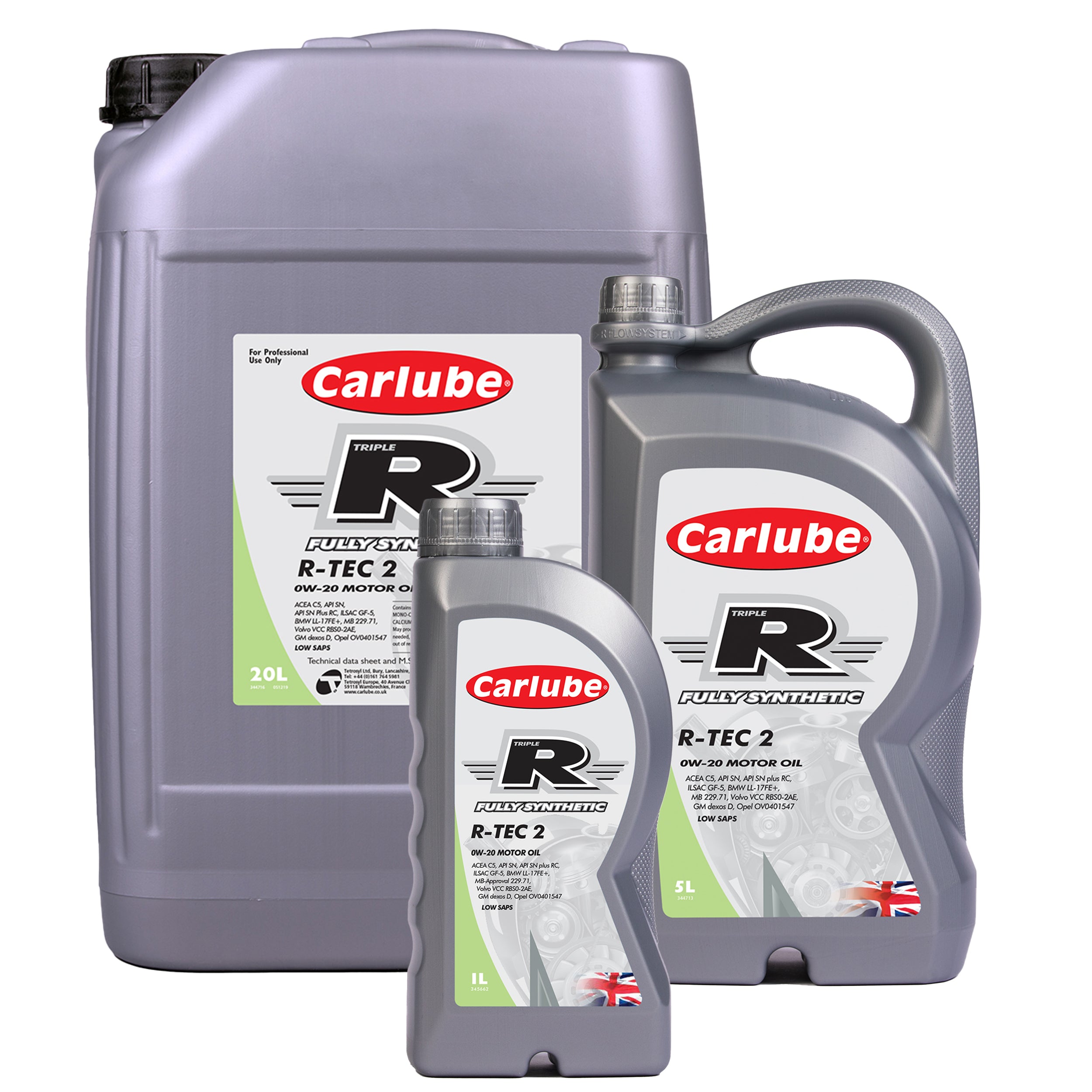 Carlube Triple R 0W-20 全合成機油 R-TEC 2
